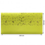 Skóra PU do oprawiania ze złotym wzorem Golden Dill Jasnozielony, 50cm x 25cm 