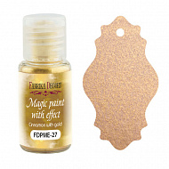 Dry paint Magic paint with effect Cinnamon with gold 15ml