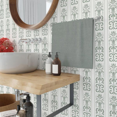 трафарет многоразовый xl (30х12см), бордюр #120 фабрика декору - 2