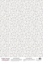 deco vellum colored sheet boho circles gray, a3 (11,7" х 16,5")