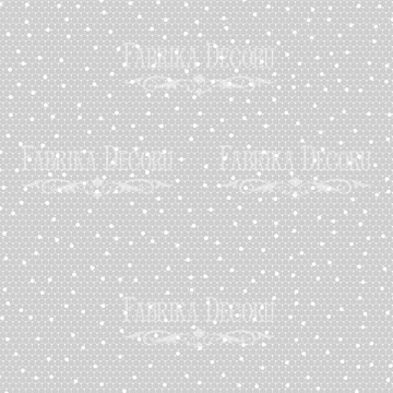 Sheet of double-sided paper for scrapbooking Wedding of our dream #28-02 12"x12" - 2