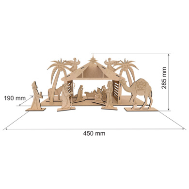 Набор для творчества и декорирования «Рождество», #414 color_MDF - 2 Набор для творчества и декорирования «Рождество», #414 color_MDF - 2