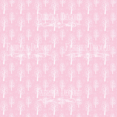 лист двусторонней бумаги для скрапбукинга scandi baby girl #21-03 30,5х30,5 см - 2