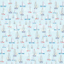 Double-sided scrapbooking paper set  Sea Breeze 8"x8", 10 sheets - 11