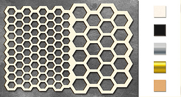 Chipboards set "Honeycomb" #030