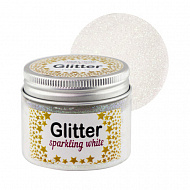 Glitter, color Sparkling white, 50 ml