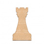 Art board Figura szachowa - Wieża, 10,5x20cm 
