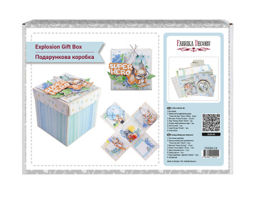 Creative Surprise Explosion Box Funny Fox Boy&Girl, DIY kit #24 - 2