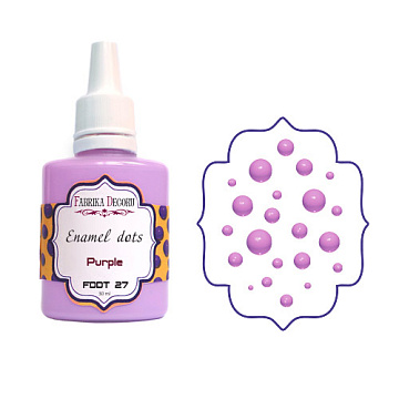 Liquid enamel dots Lilac 30 ml