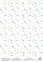 Деко веллум (лист кальки с рисунком) Мускари, А3 (29,7см х 42см)
