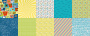 Double-sided scrapbooking paper set Cool Teens 8"x8", 10 sheets - 0