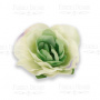 Rose flowers, color Cream with mint, 1pcs - 0
