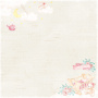 Double-sided scrapbooking paper set  Dreamy baby girl 8"x8", 10 sheets - 8