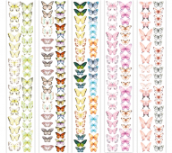 набор полос с картинками для декорирования бабочки 6 5 шт 5х30,5 см