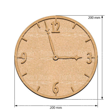 art-board-clock-4-20-20-cm - 2