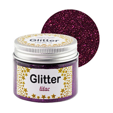 Glitter, color Lilac, 50 ml