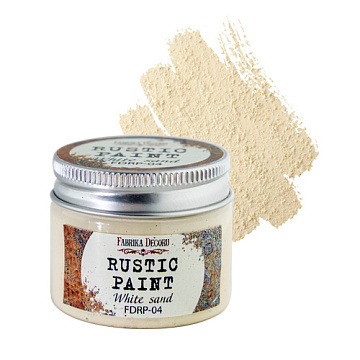 Rustic paint White sand