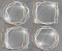 Mega Shaker Dimensionssatz Frames-Geometrie