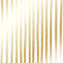 Лист односторонней бумаги с фольгированием, дизайн Golden Stripes White, 30,5см х 30,5 см