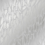 Sheet of single-sided paper embossed with silver foil, pattern Silver Fern, color Gray 12"x12" 