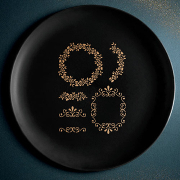 Stencil for crafts 15x20cm "Floral frame" #266 - 2 Stencil for crafts 15x20cm "Floral frame" #266 - 2