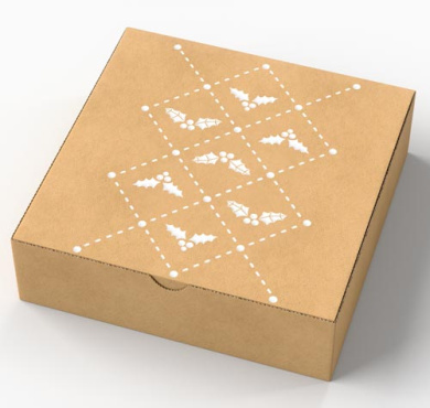 трафарет многоразовый 15x20см остролист - орнамент #196 фабрика декору - 2 трафарет многоразовый 15x20см остролист - орнамент #196 фабрика декору - 2