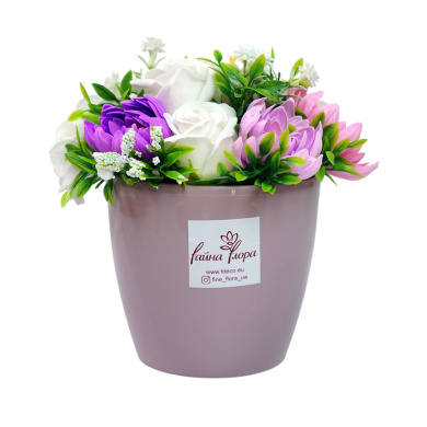 flower arrangement  ‘gentle touch’, 250 x 200 x 200 mm - 2