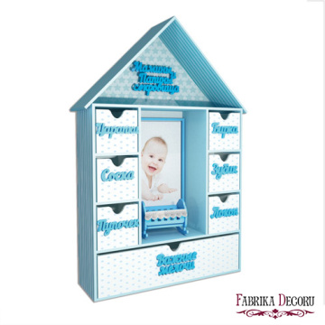 Box with Sections, Moms Treasures, kit #282 - 2