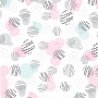 Sheet of double-sided paper for scrapbooking Scandi Baby Girl #21-01 2"x12" - 0