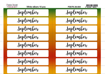 Set of stickers for journaling and planners #36-004