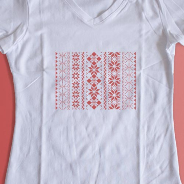 Stencil for crafts A4 "Embroidery" - 2 Stencil for crafts A4 "Embroidery" - 2