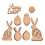 Set of MDF chipboards #310