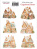 Set of stickers 5 pcs, Christmas, #410