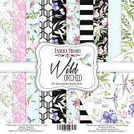 набор скрапбумаги wild orchid 30,5x30,5 см 10 листов