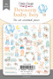 Set of die cuts Dreamy baby boy, 55 pcs - 0