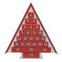 Advent calendar Christmas tree for 25 days with volume numbers, DIY kit - 0