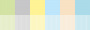 Double-sided scrapbooking paper set Cool Stripes 12”x12” 12 sheets - 12
