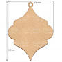 Blank for decoration New year tree toy 27, #458 - 0