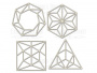 Megachipboard "Geometric shapes 1" #025 - 0