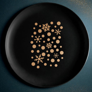 Stencil for crafts 15x20cm "Snowy background maxi" #194 - 2