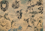 Kraft decoupage paper, 21x29,7cm, “Pages from the past”, #00122 Kraft decoupage paper, 21x29,7cm, “Pages from the past”, #00122