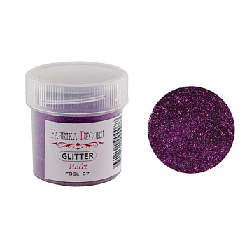 Glitter, color Violet, 20 ml