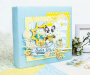 Kinderalbum für Scrapbooking "Baby-Junge", DIY-Kreativ-Set, 20cm x 20cm, #01