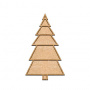  Art board Pine tree 1 15х25 cm