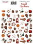 Set of stickers 53pcs Bright Christmas #325