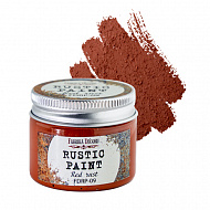 Rustic paint Red rust