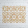 Stencil for crafts 15x20cm "Empire style mini background" #318 - 0
