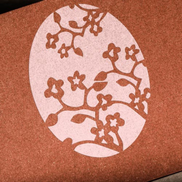 Stencil for crafts 14x18cm "Sakura branches" #082 - 2 Stencil for crafts 14x18cm "Sakura branches" #082 - 2