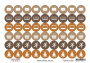 Set of stickers for journaling and planners #5-031