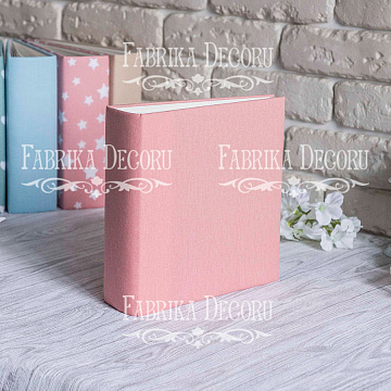 Blank album with a soft fabric cover English rose 20cm х 20cm